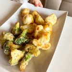 Verdure pastella fritte al forno